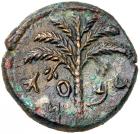 Judaea, Bar Kokhba Revolt. AE Medium Bronze (9.61 g), 132-135 CE VF