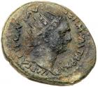 Judaea, Roman Judaea. Domitian. AE (17.56 g), AD 81-96 About VF