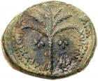 Judaea, Roman Judaea. Domitian. AE (17.56 g), AD 81-96 About VF - 2