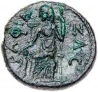 Judaea City Coinage. Raphia. Marcus Aurelius, with Commodus. Ã (21.61 g), AD 177-180 - 2