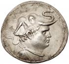 Baktrian Kingdom. Demetrios I. Silver Tetradrachm (15.75 g), ca. 200-185 BC Shar