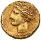 Zeugitania, Carthage. Electrum Stater (7.36 g), ca. 290-270 BC VF