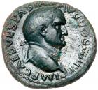 Vespasian. AE As (9.21 g), AD 69-79 Sharpness of VF