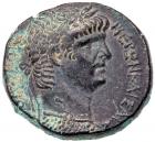 Nero. Silver Tetradrachm (14.90 g), AD 54-68 VF