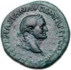 Vespasian. AE Sestertius (22.80 g), AD 69-79 Sharpness of VF