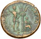 Vespasian. AE Sestertius (24.48 g), AD 69-79 Fine - 2