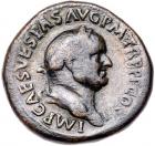 Vespasian. AE Sestertius (24.49 g), AD 69-79 Sharpness of Fine