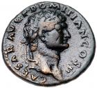 Domitian. AE As (9.55 g), as Caesar, AD 69-81 VF