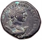 Trajan. Silver Tetradrachm (14.13 g), AD 98-117 VF