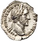 Antoninus Pius. Silver Denarius (3.15 g), AD 138-161 Superb EF