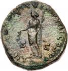 Commodus. AE Sestertius (19.81 g), AD 177-192 VF - 2