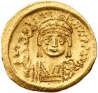 Justin II. Gold Solidus (4.42 g), 565-578 EF