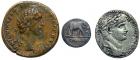 3-Piece lot of Roman coins