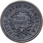 1793 S-10 R4 Wreath Cent with Vine & Bars Edge F12 - 2