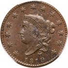 1819 N-8 R1 Small Date PCGS graded MS62 Brown