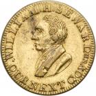 (1834) William Seward Hard Times Token Low-15 Rulau HT-28 R3 EF45