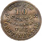 (1863) Civil War Store Card Token OH 165ADa-1b Rarity-9 VF - 2