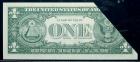 1974, $1 Federal Reserve Note. Printed Foldover. PCGSC Gem New 65PPQ - 2