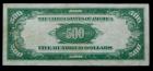 1928, $500 Federal Reserve Note. DGS. Legacy Very Fine 30, comments - 2