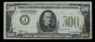 1934, $500 Federal Reserve Note. LGS. Legacy Very Fine 30, comments