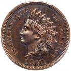 1891 Indian Head 1C PCGS PF62 BR