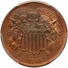 1865 2C PCGS Unc Details