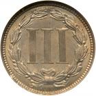 1866 Nickel 3C NGC MS63 - 2