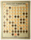 A Lincoln Cent Coin Board made by J. Oberwise & Co. in 1939