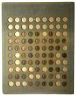 A Lincoln Cent Coin Board made by Whitman Publishing Co. in 1938