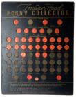 An Indian Cent Coin Board made by Whitman Publishing Co. in 1935