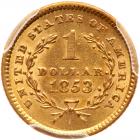 1853 $1 Gold Liberty - 2