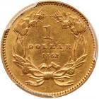 1862 $1 Gold Indian PCGS AU55 - 2