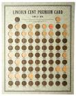 A Lincoln Cent Coin Board made by J. Oberwise in 1938