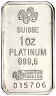 2-piece Platinium 999.5 1 ozt Ingots - 2