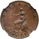 Great Britain. Farthing, 1799 NGC MS64 BR - 2