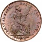 Great Britain. Farthing, 1853 NGC MS63 RB - 2