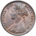 Great Britain. Halfpenny, 1879 NGC MS65 BR