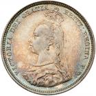 Great Britain. Shilling, 1887 NGC MS65