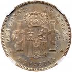 Spain. 5 Pesetas, 1898 (98) SGV NGC Unc - 2