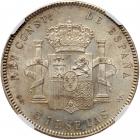 Spain. 5 Pesetas, 1899 (99) SGV NGC MS62 - 2