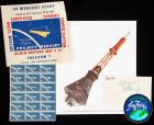 Mercury and Gemini: Terrific Ephemera, Some Flown, From NASA's Earliest Missions, Including Several Astronaut Autographs