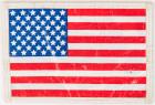 Flown, Laminated, Beta Cloth, Border Stitched, US Flag Property of Donald "Deke" Slayton Aboard ASTP