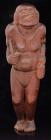 Japanese Netsuke: Mid-19th Century Standing Man, Signed Mi-Wa with Typical Seal