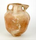 Large Judaean Terracotta Storage Jar and Accompanying Juglet, Cira 1000-600 B.C.E.